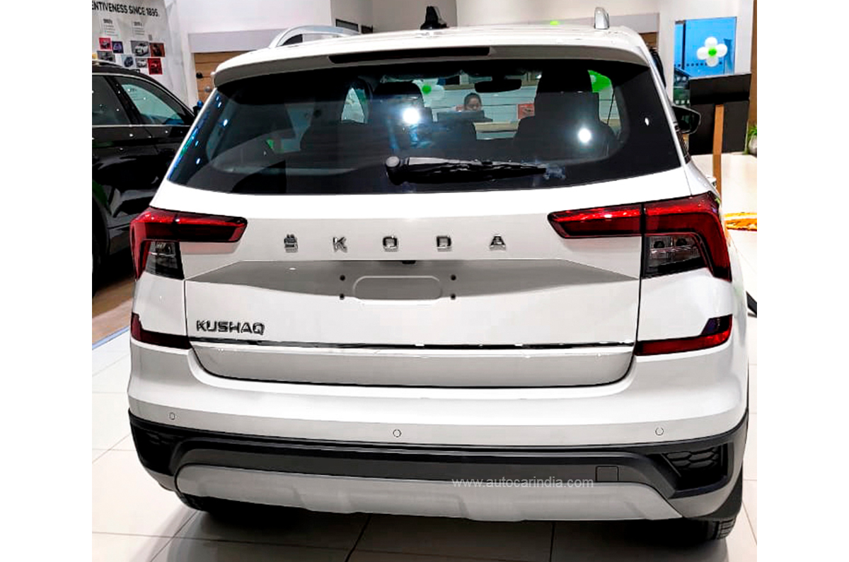 2022 Skoda Kushaq Anniversary Edition rear