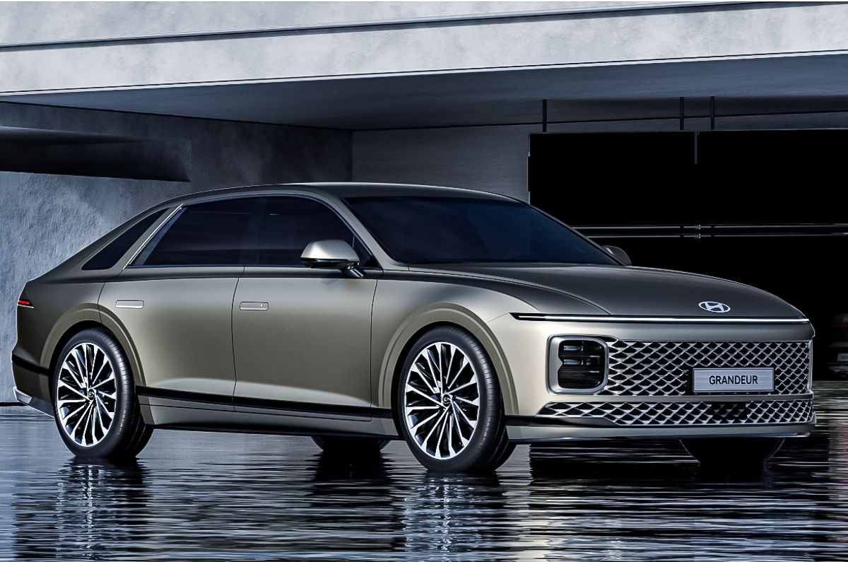 Hyundai Grandeur front quarter 