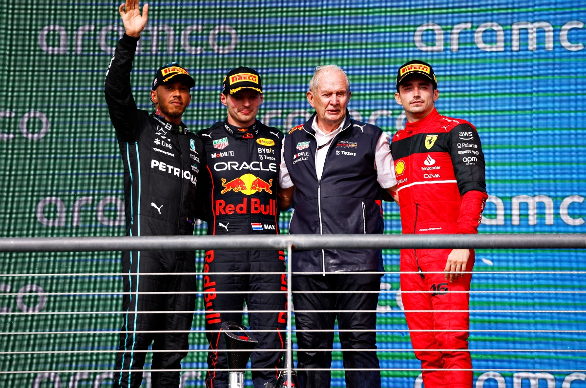 2022 US GP podium