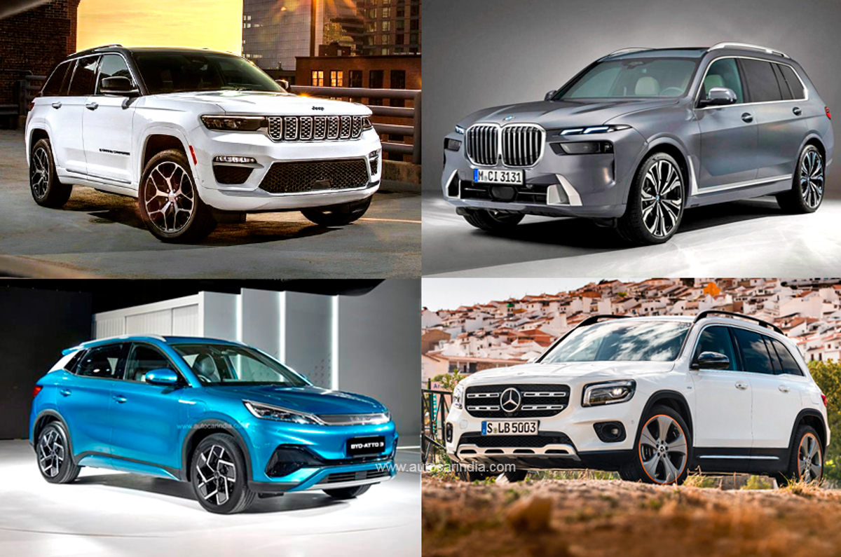 Upcoming cars, SUVs in India.