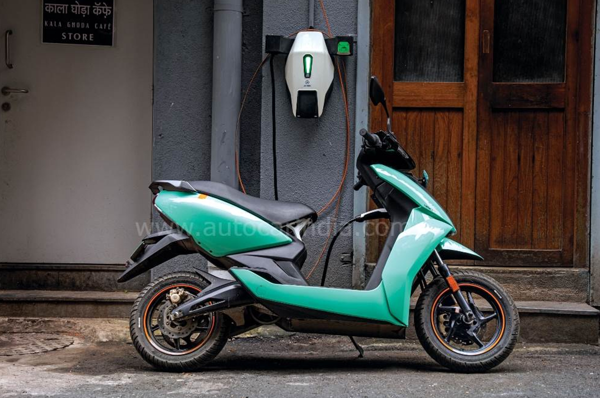 Ather 450X Gen 3 electric scooter true range verified Autocar India