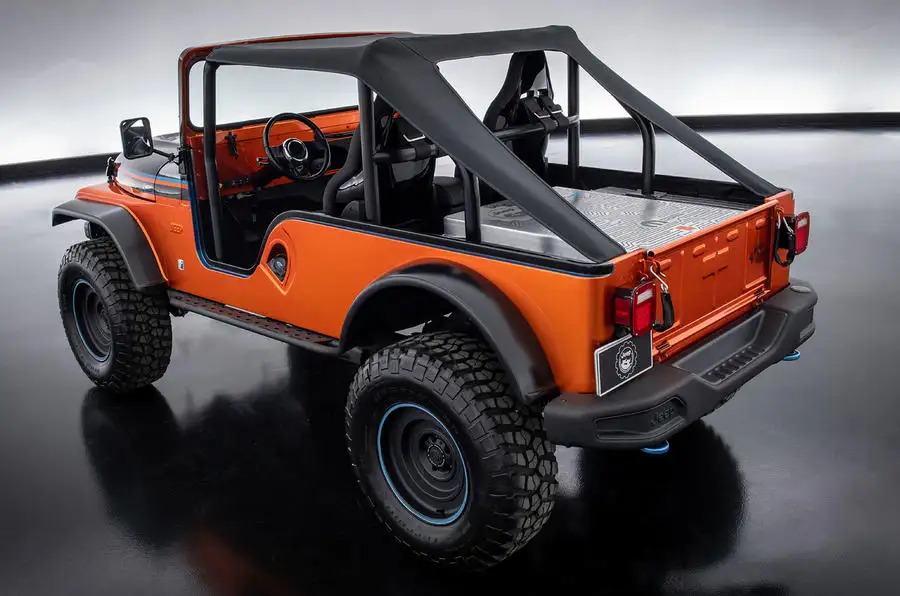 Jeep CJ Surge EV rear