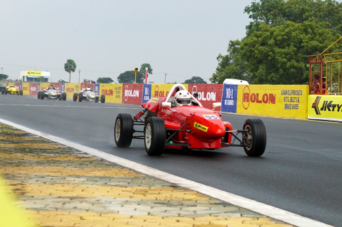 Viswas Vijayaraj won all three LGB Formula 4 races.