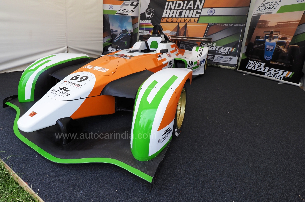 Indian Racing League Wolf car