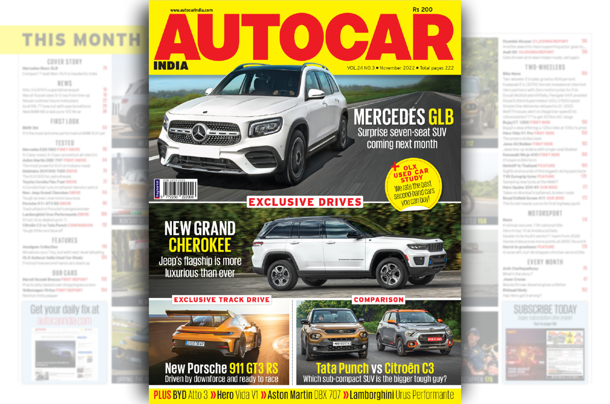 November 2022 issue Autocar India