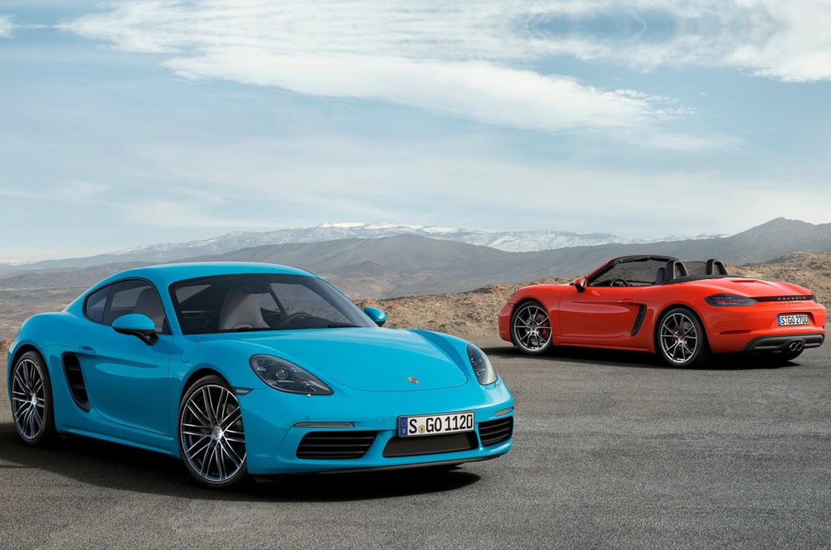 Porsche 718 Cayman, Boxster 