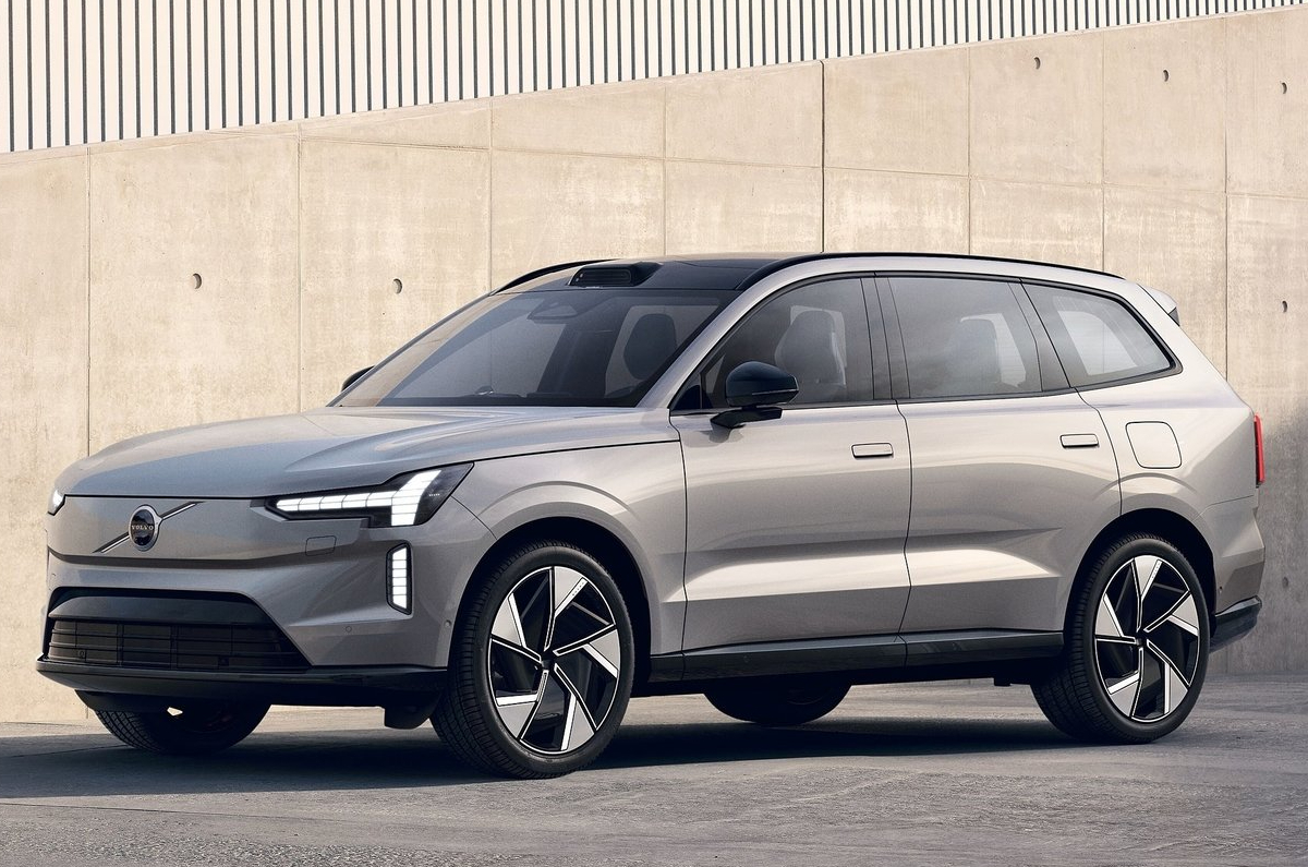 Volvo EX90 electric SUV design, safety, range, features, interior and