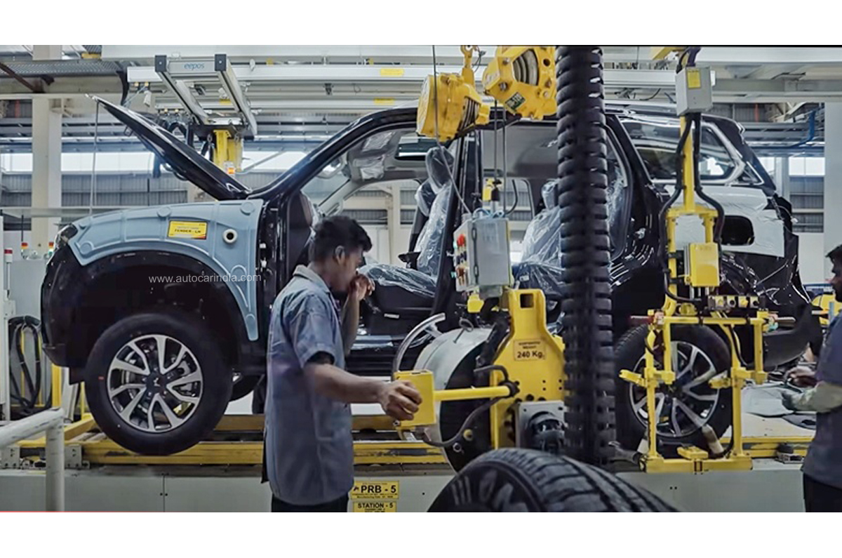 Mahindra Scorpio N production 