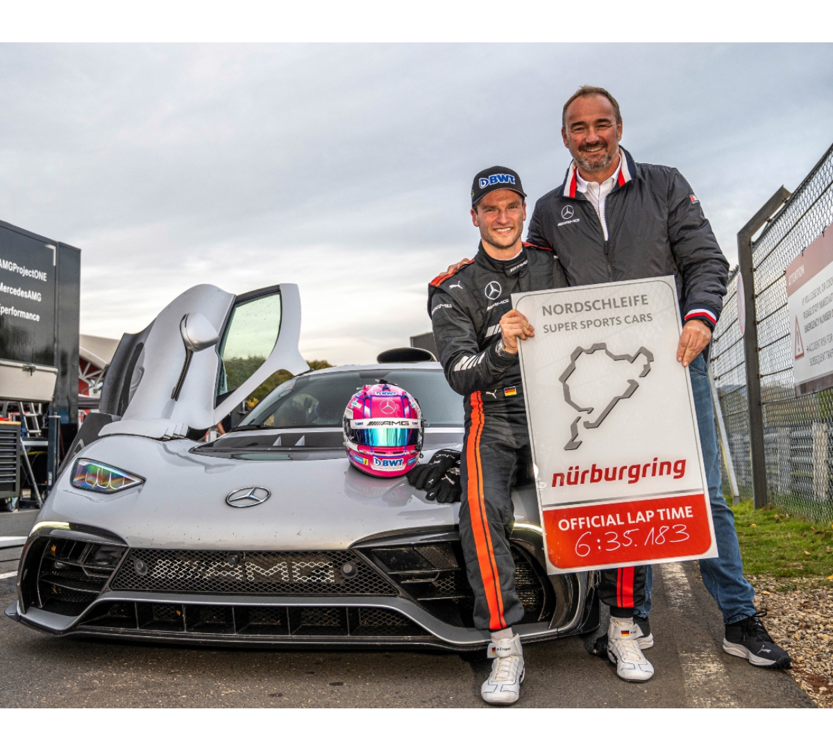 Mercedes-AMG One Nurburgring record.