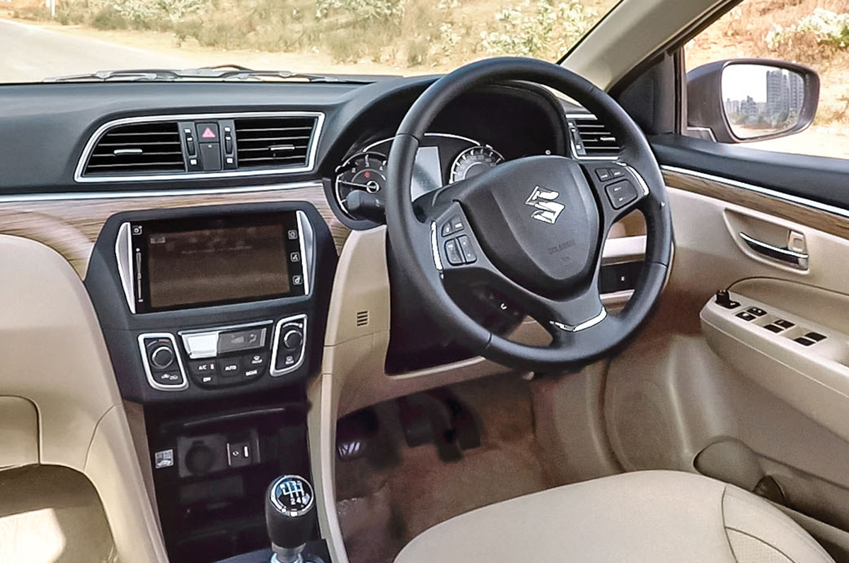 Maruti Suzuki Ciaz interior.