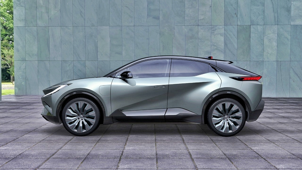 Toyota bZ Compact SUV Concept profile
