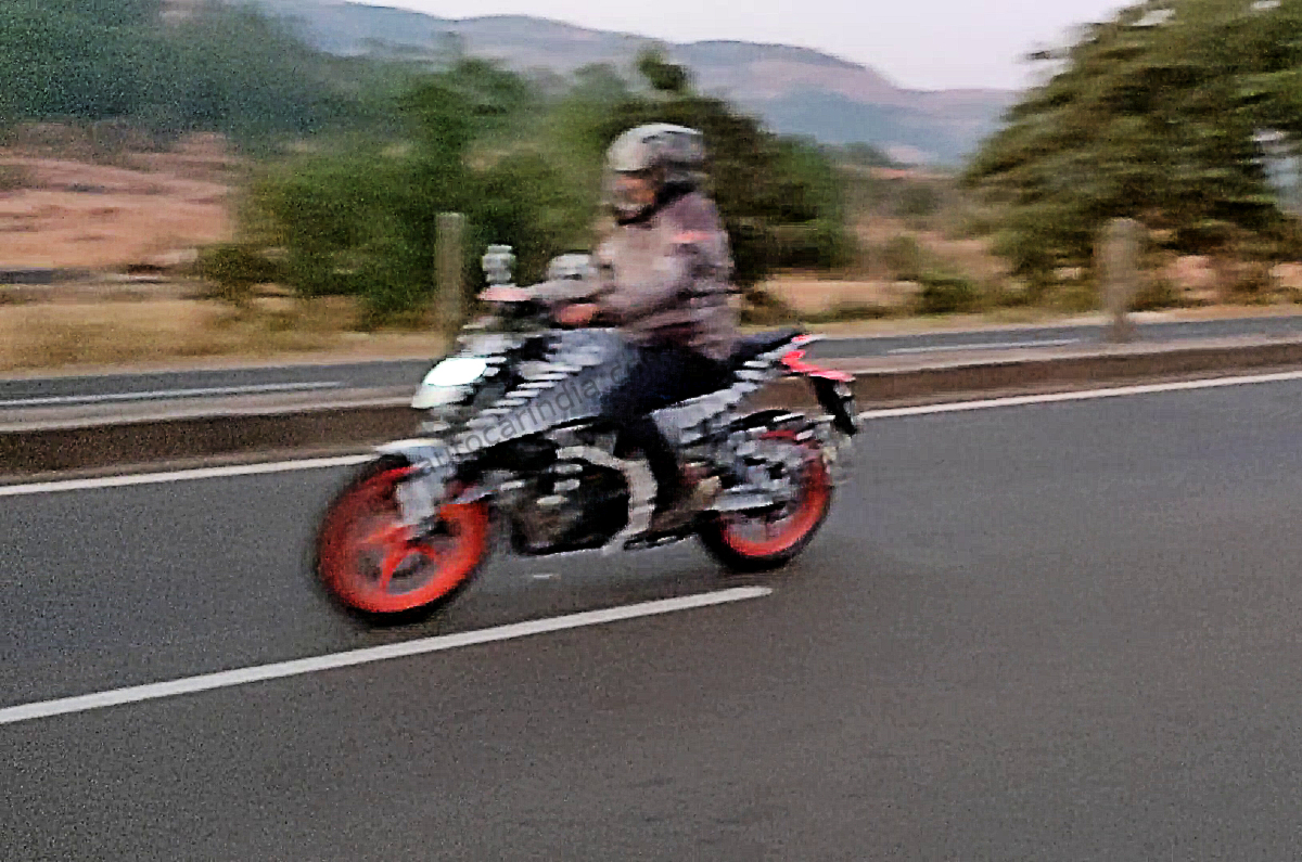 Next-generation KTM Duke spied in India.