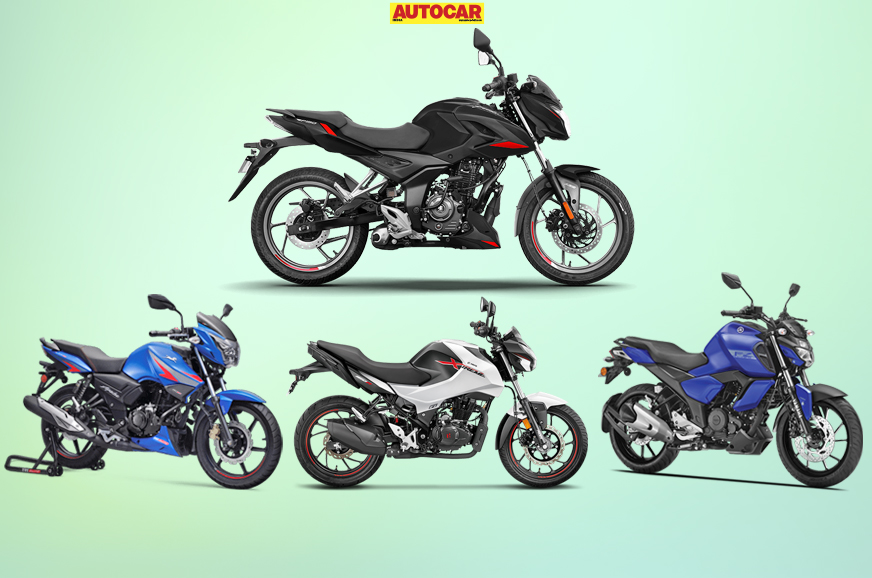Pulsar P150 vs rivals: specifications compared.