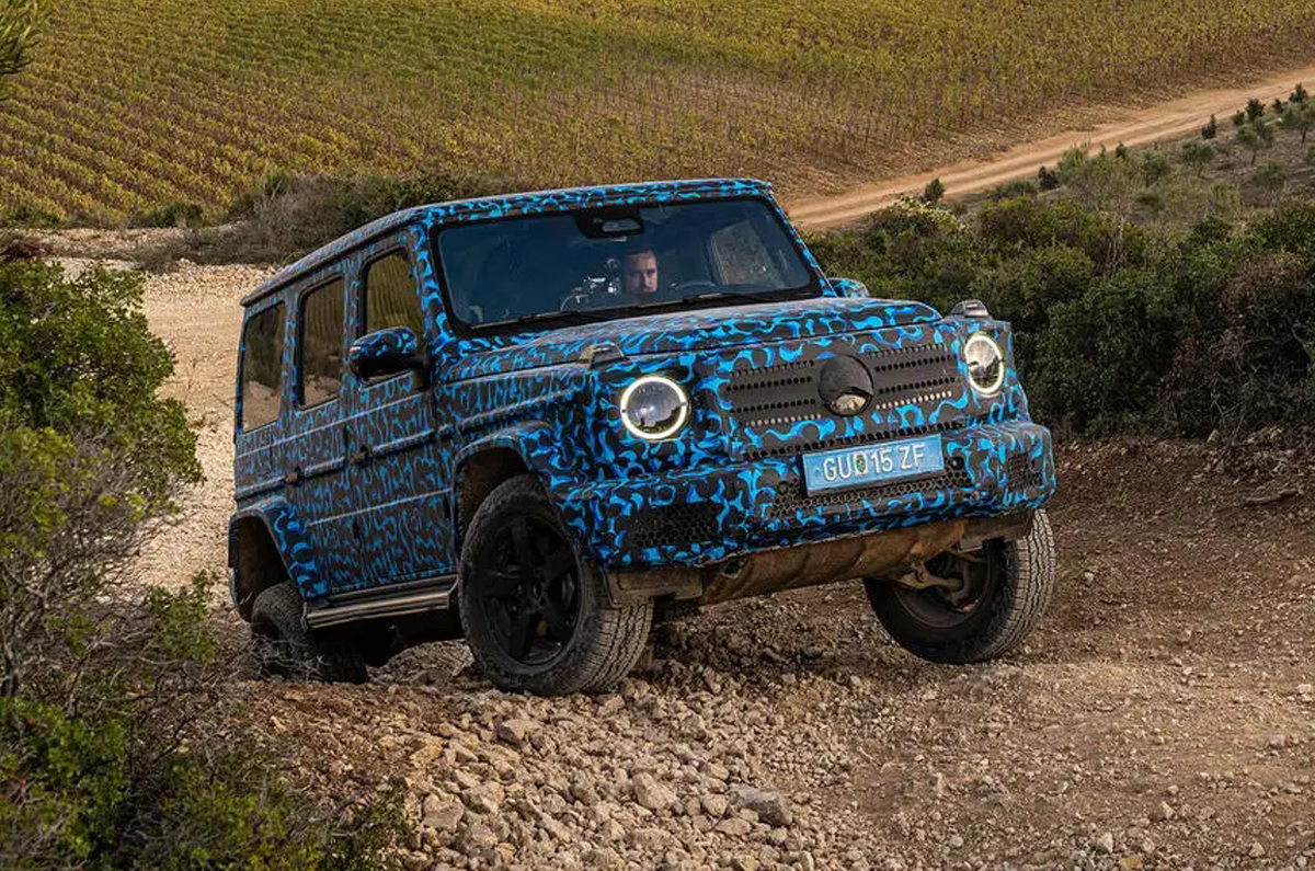 Mercedes EQG prototype