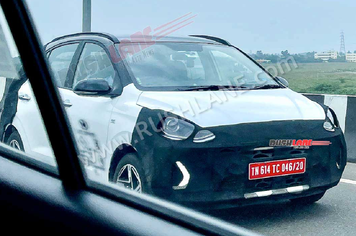 2023 Hyundai Grand i10 Nios facelift spy photos
