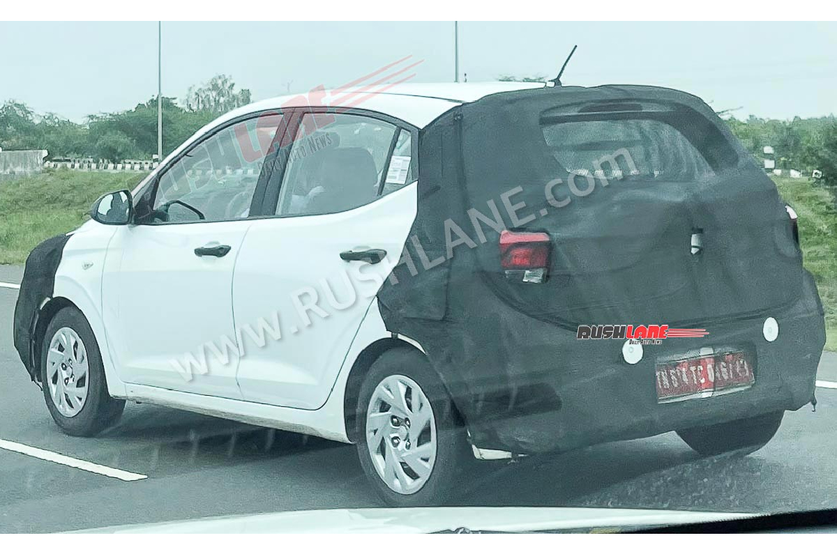 2023 Hyundai Grand i10 Nios facelift spy photos