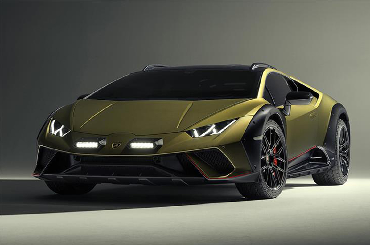 Lamborghini Huracan Sterrato front quarter 