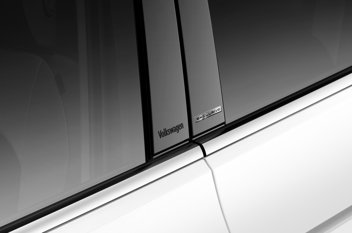 Volkswagen Tiguan Exclusive Edition badge 