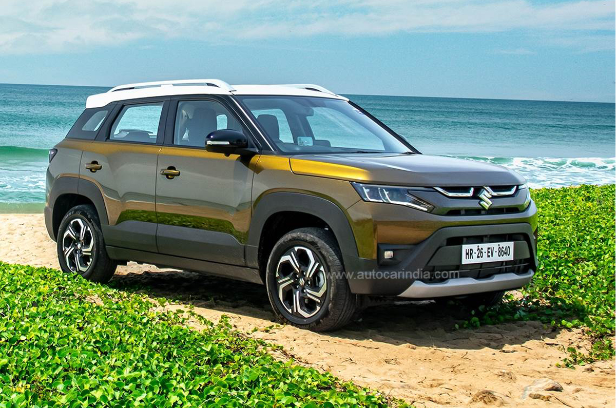 Maruti Suzuki Brezza front quarter 