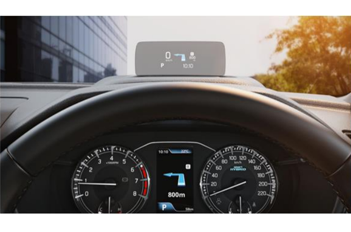 Brezza head up display