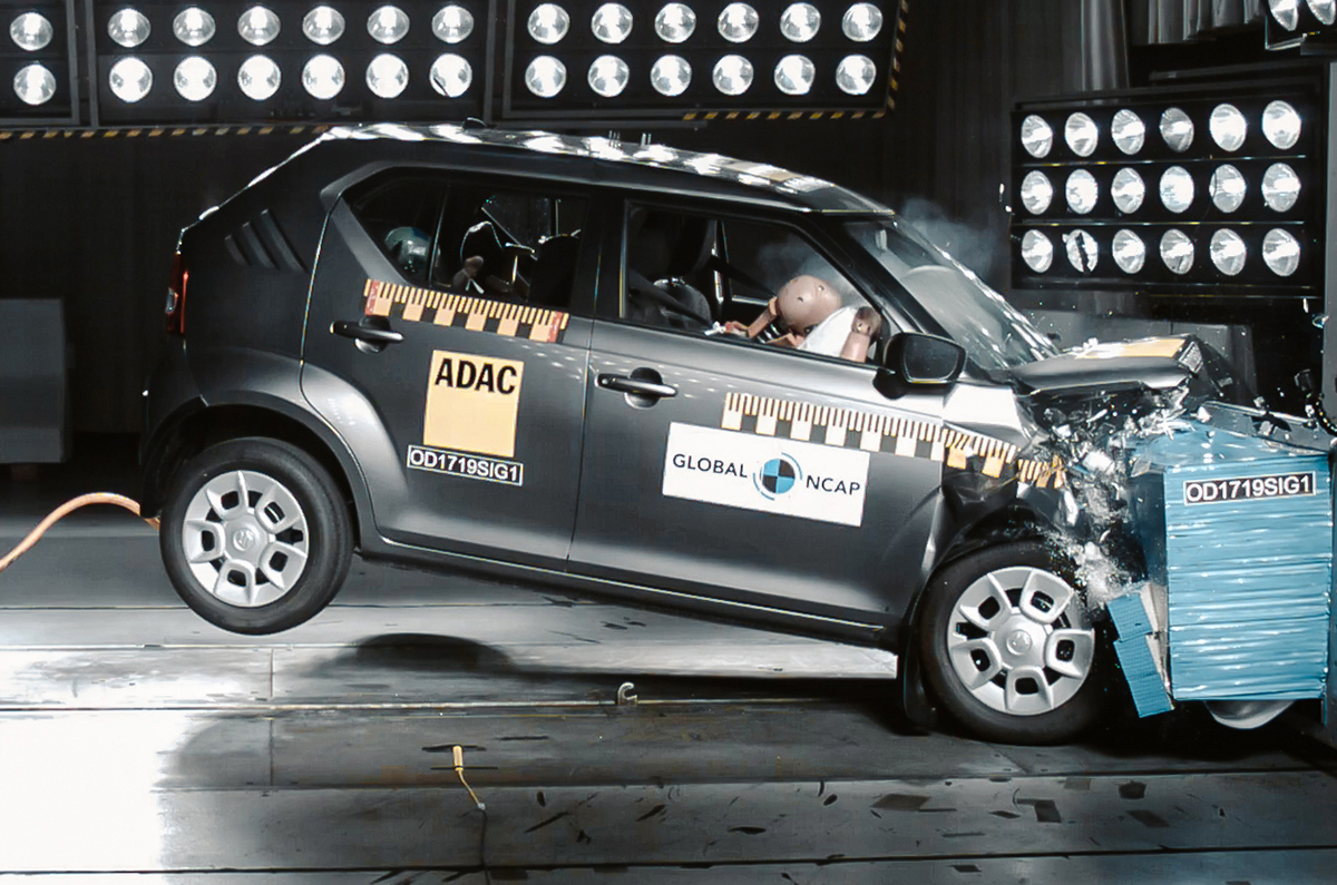 2022 Maruti Suzuki Ignis crash test