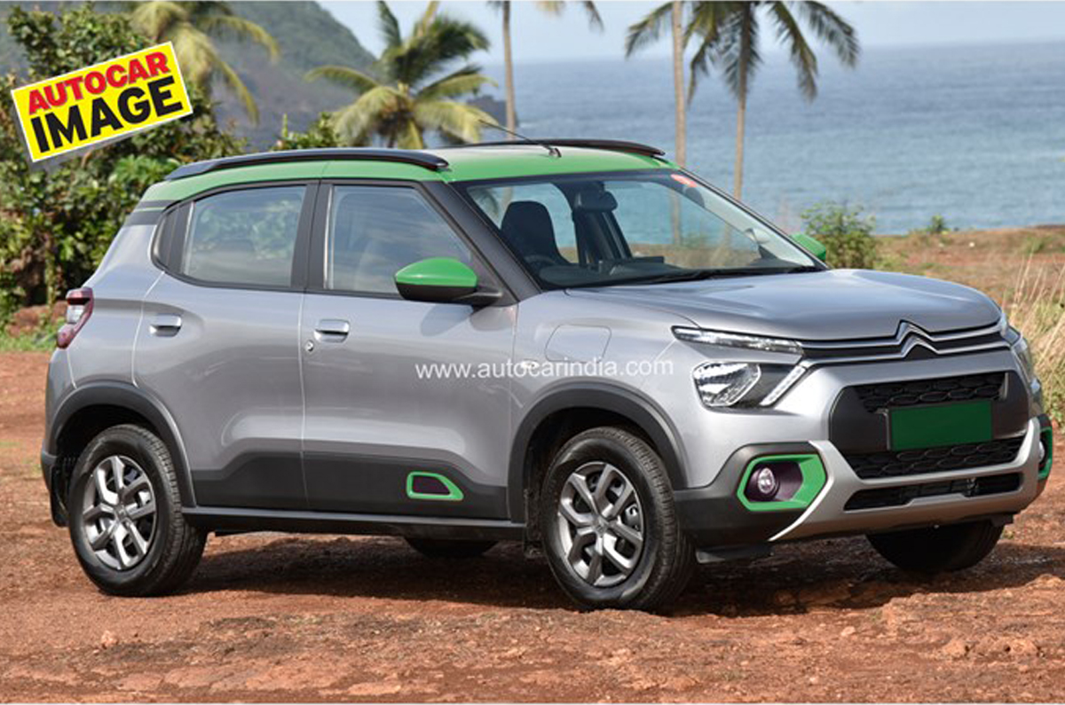 Citroen eC3 rendering 