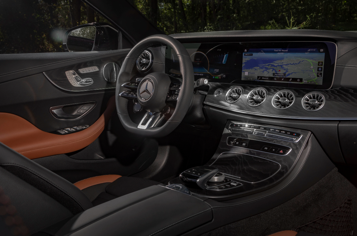 E53 cabriolet interior 