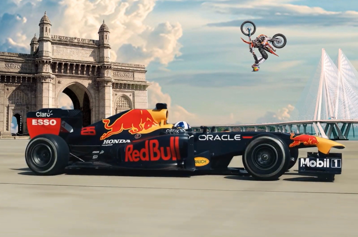 Red Bull F1 Mumbai showrun on March 12, 2023