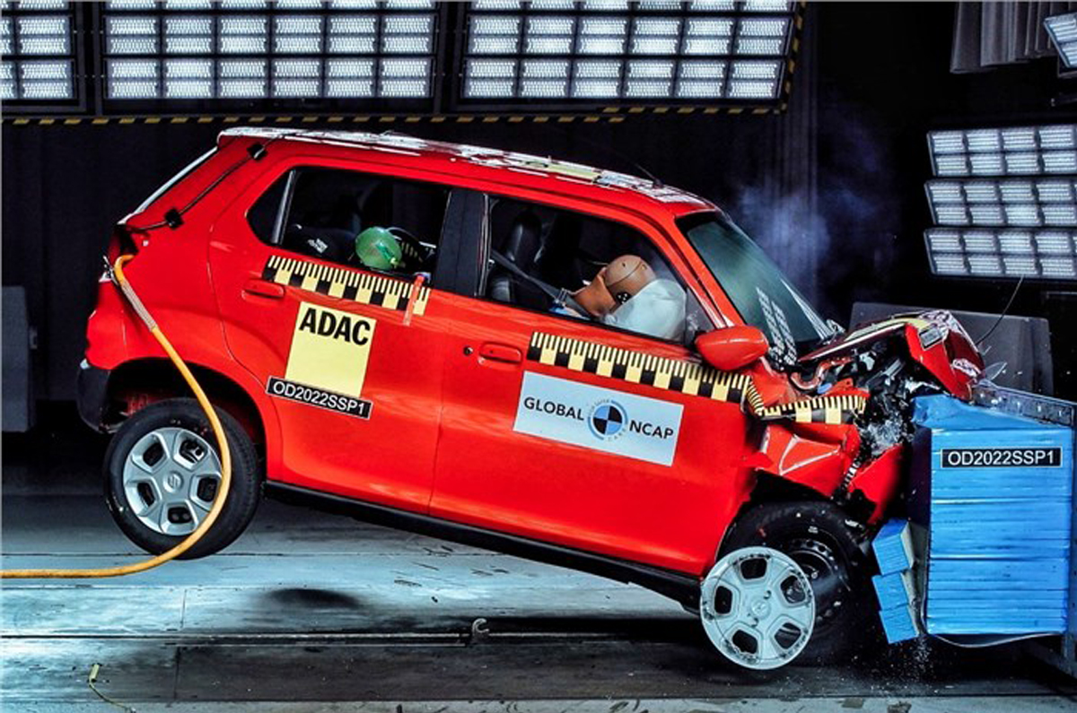 Maruti Suzuki S-Presso GNCAP crash test 