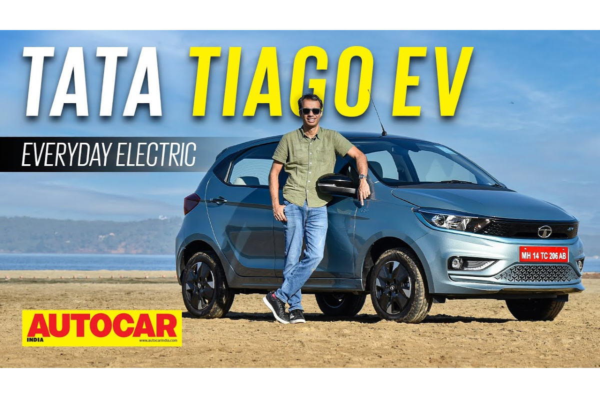 Tata Tiago EV video review: price, range, charging, features ...