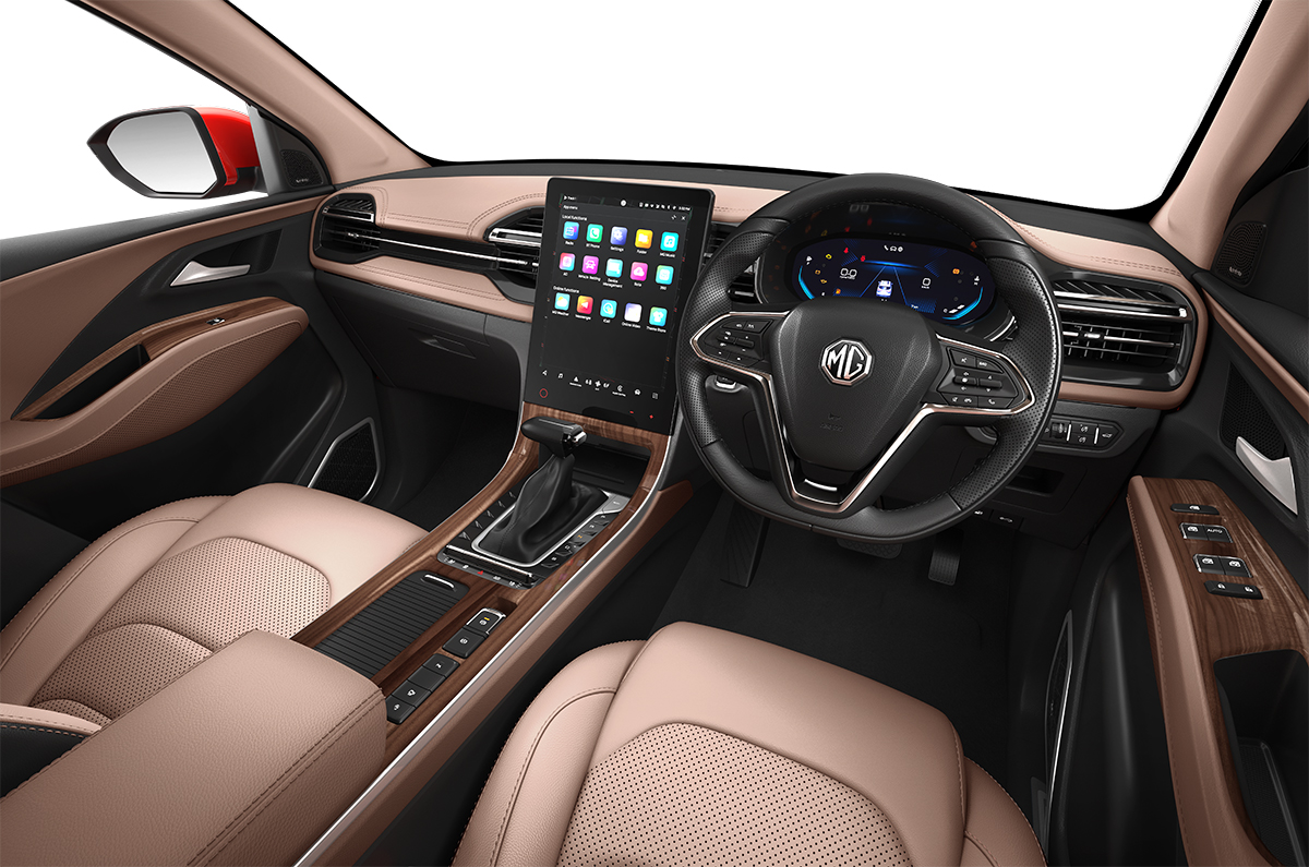 2023 MG Hector interior.