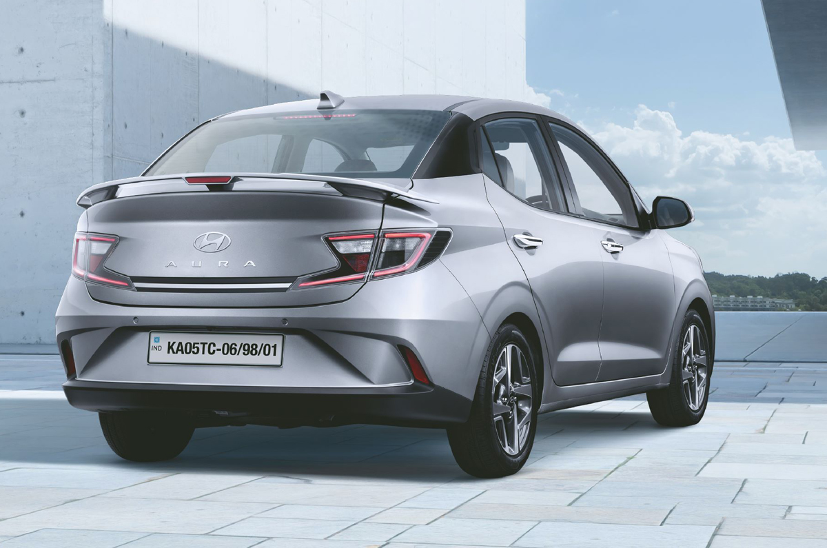 2023 Hyundai Aura facelift rear