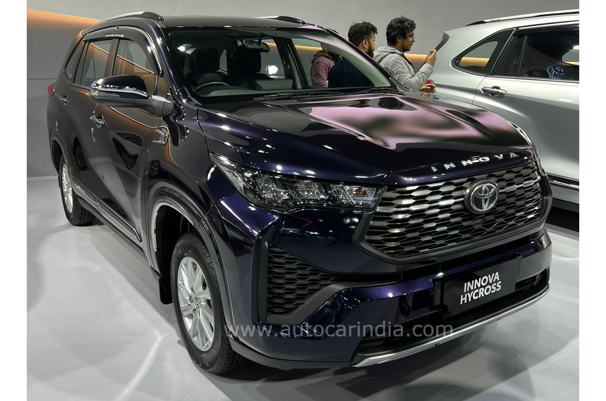 Toyota Innova Hycross Auto Expo 2023