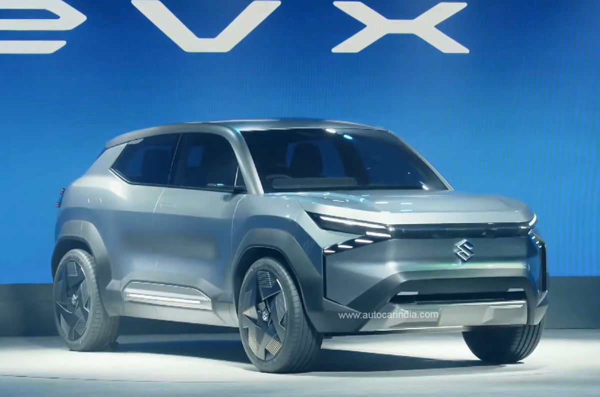 Auto Expo 2023: Maruti Suzuki eVX EV SUV concept breaks cover | Autocar ...