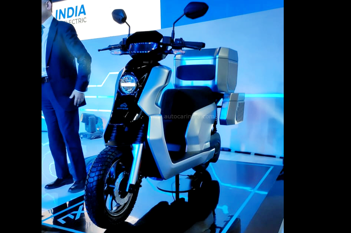 Ampere unveils new Primus e-scooter, NXG, NXU e-scooter concepts at Auto Expo 2023.