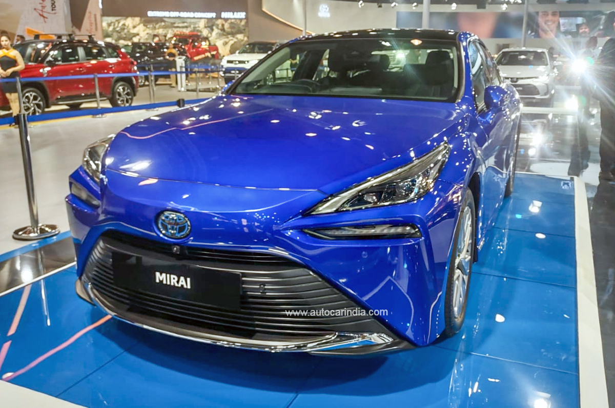 Toyota Mirai Auto Expo 2023 launch, hydrogen powertrain, range