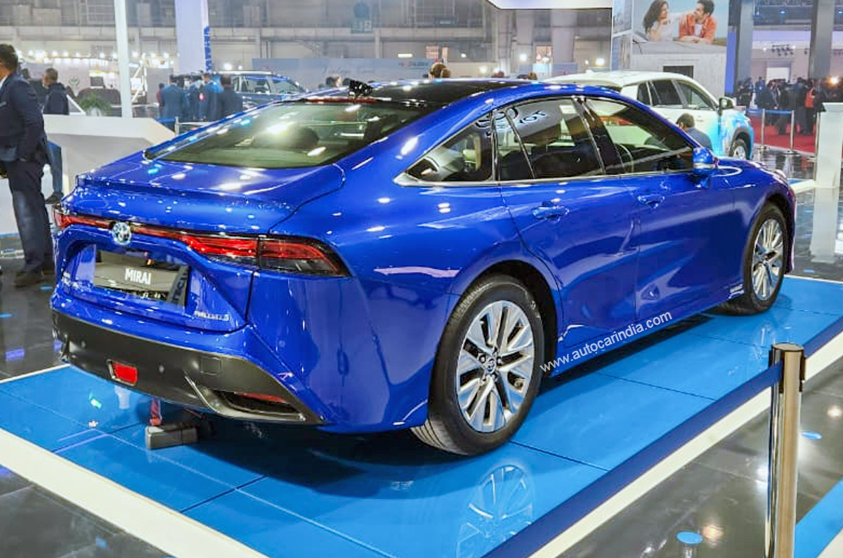 Toyota Mirai rear quarter
