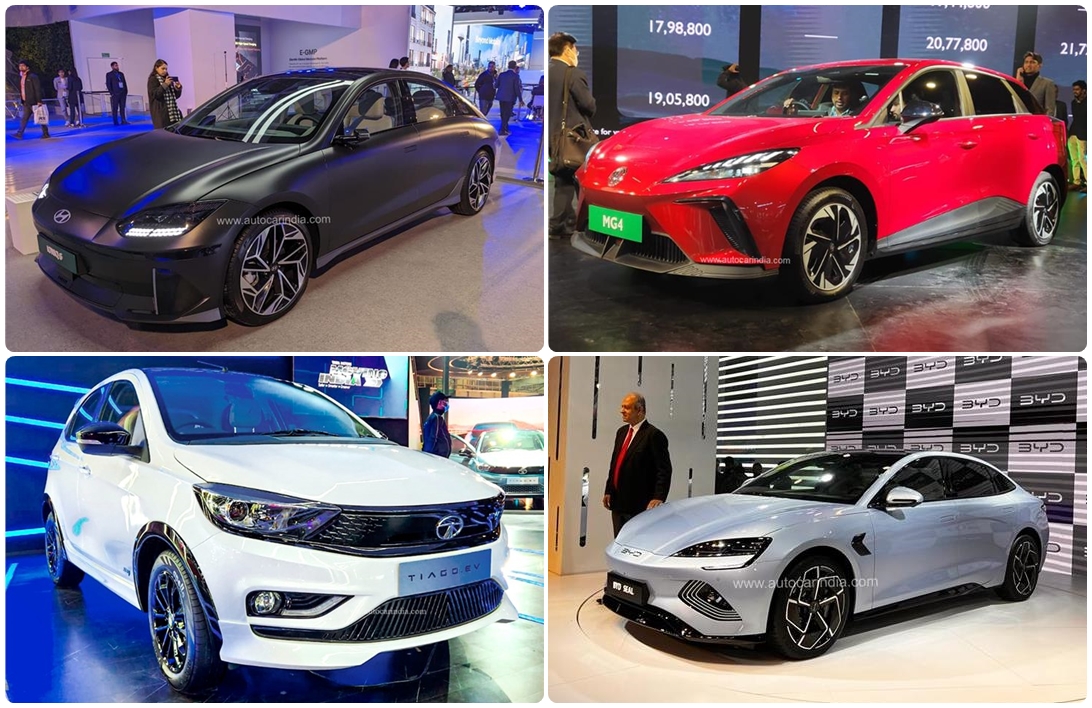 EVs at Auto Expo 2023 BYD Seal, MG4, Tiago EV Blitz, Ioniq 6 Autocar