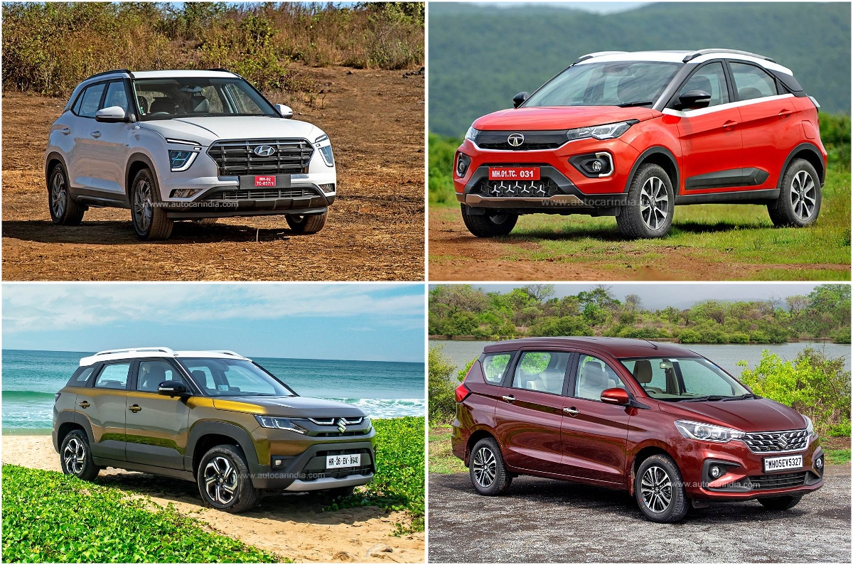Nexon Creta Ertiga Are Segment Best Sellers For 2022 In India Autonoid