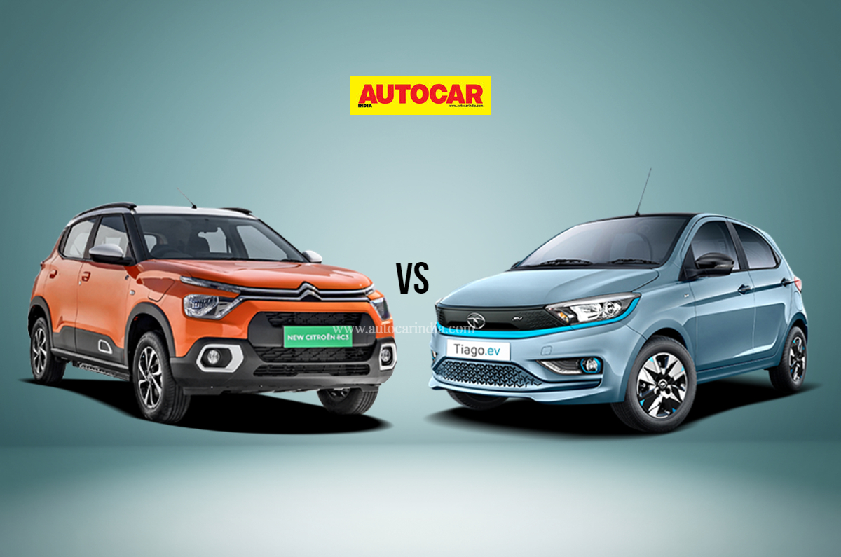 Citroen eC3 vs Tata Tiago EV