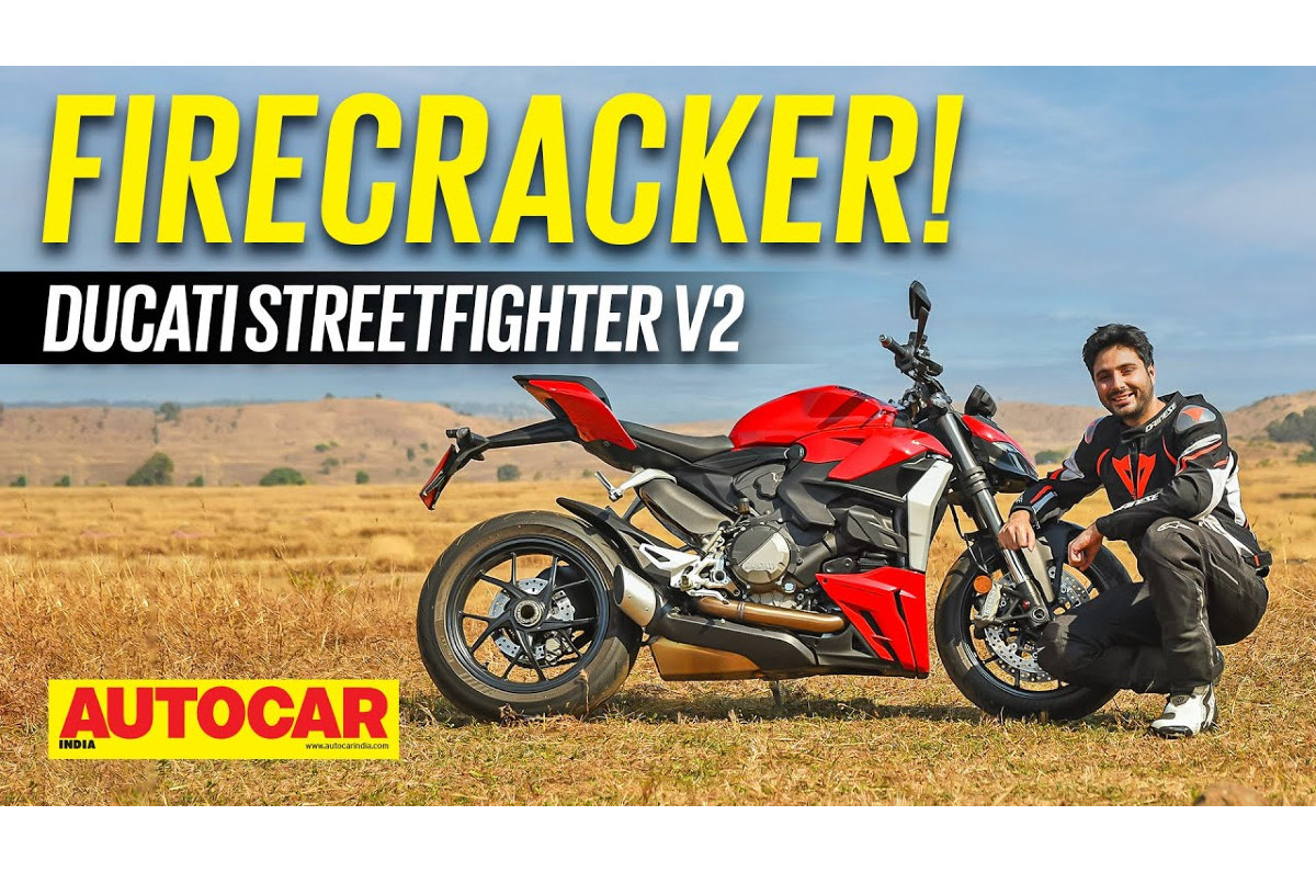 Ducati Streetfighter V2 video review 