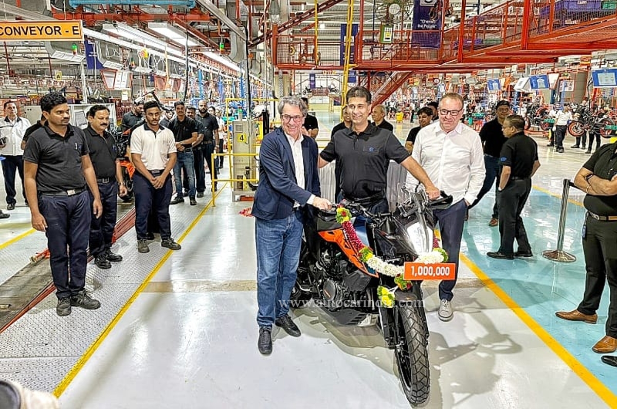 KTM-Bajaj 1 million milestone
