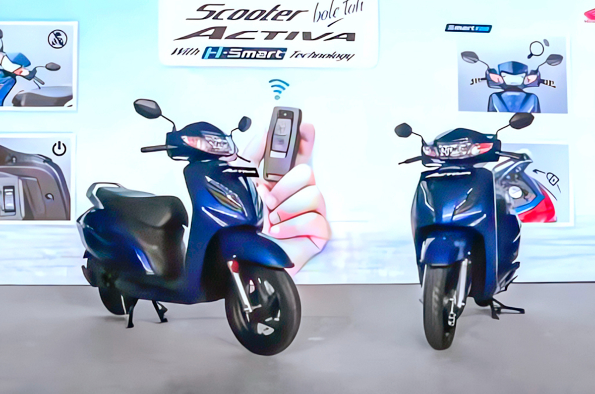 Honda Activa H-Smart price Rs 80,537, launch details, features.