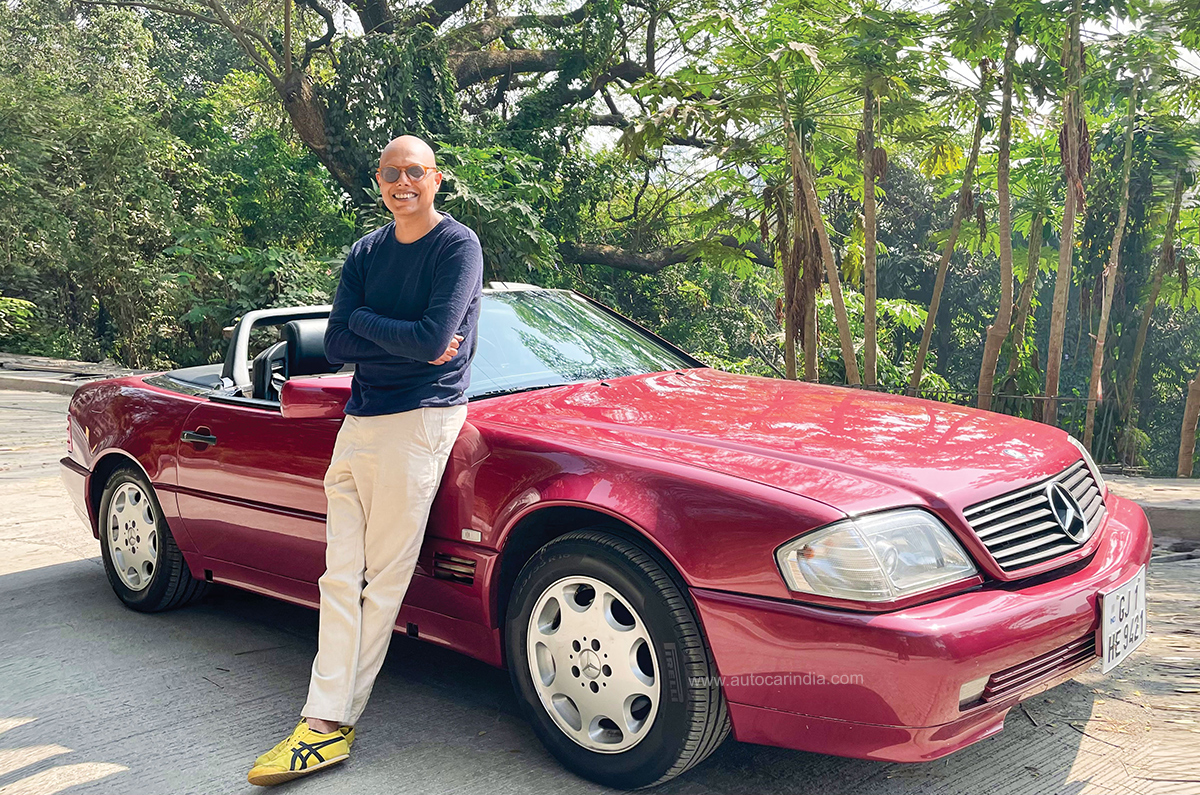 Shanay Shah: Daily driving a Mercedes Benz 500 SL