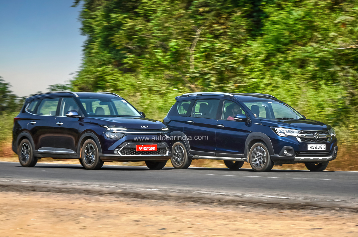 Kia Carens vs Maruti Suzuki XL6