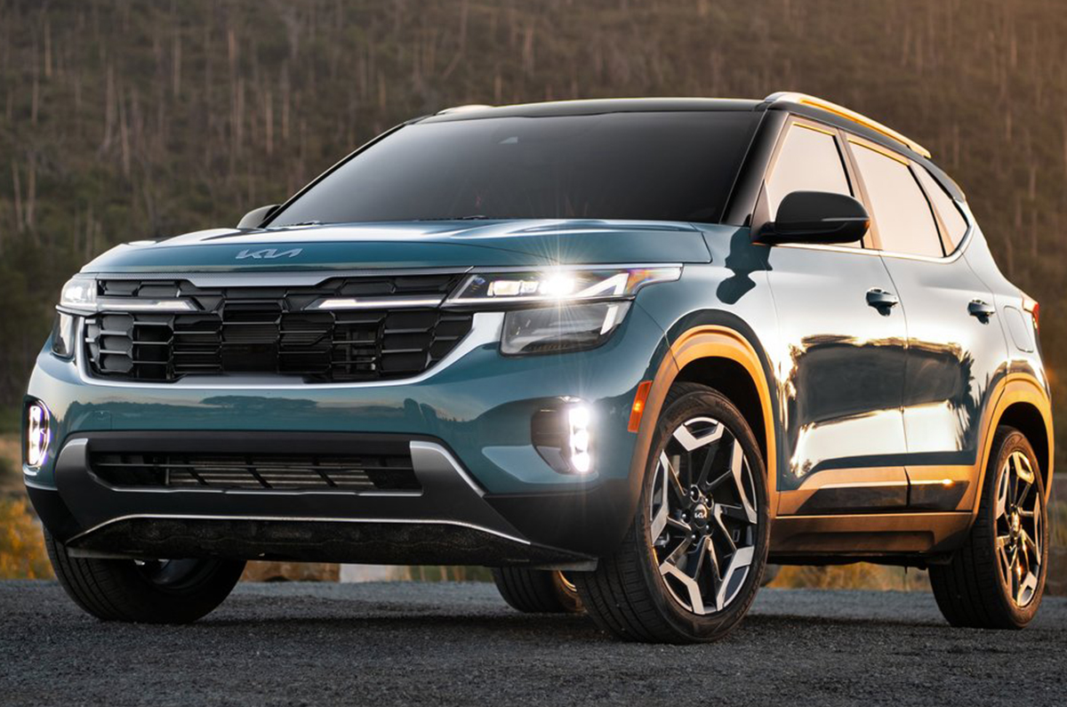 Kia Seltos facelift front