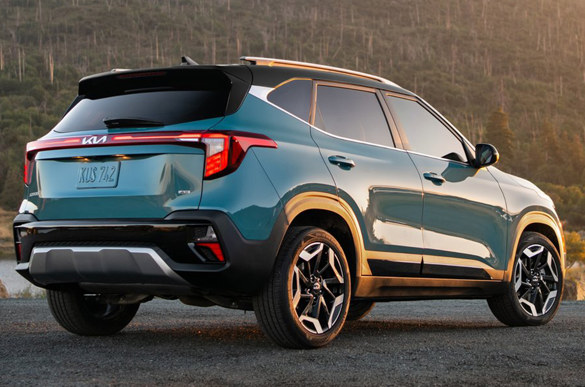 Kia Seltos facelift rear