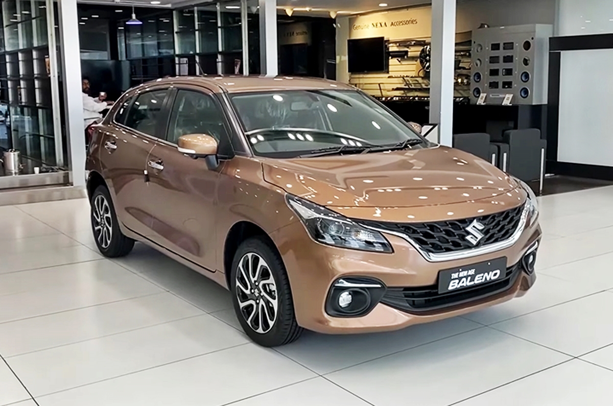 Maruti Suzuki Baleno front quarter 