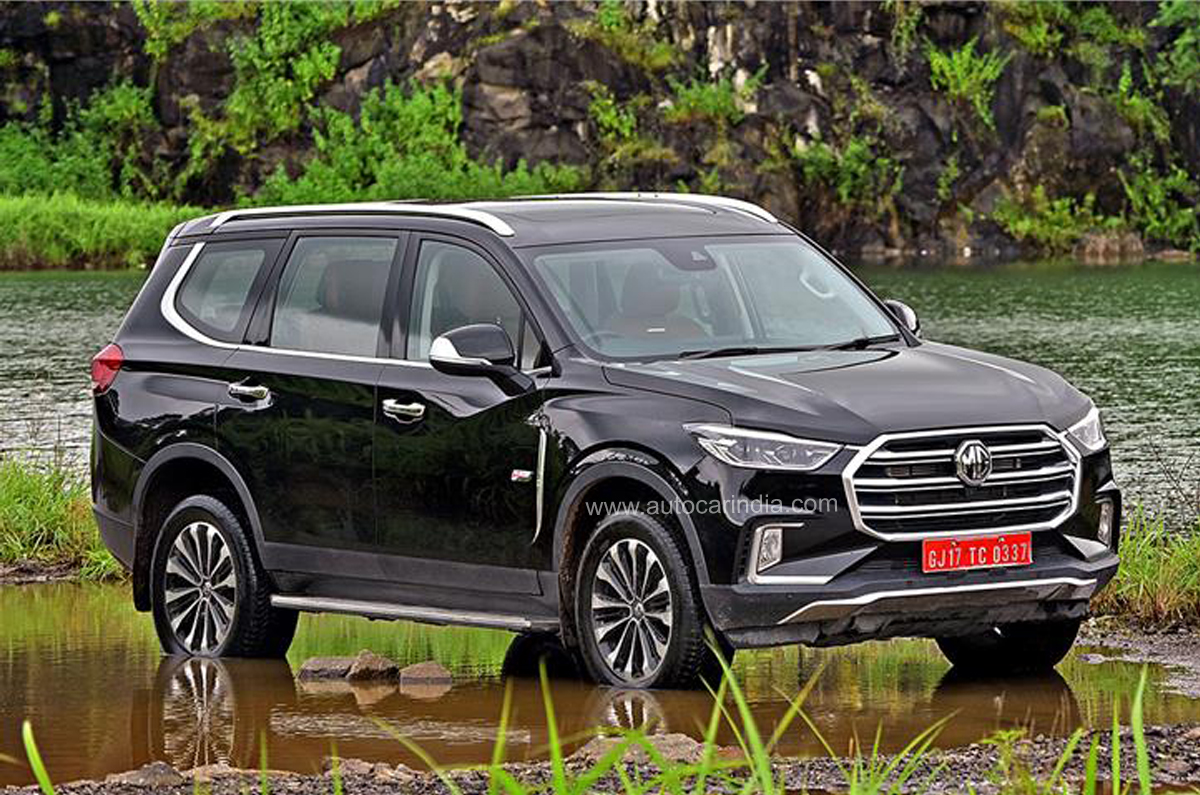 MG Gloster front quarter