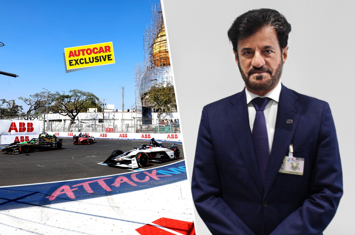 FIA President Mohammed Ben Sulayem India Hyderabad Formula E